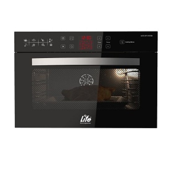 فر رومیزی ۵۵ لیتری لایف مدل LI-9956 S سیلور فر رومیزی ۵۵ لیتری لایف مدل LI-9956 S سیلور