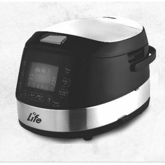 پلوپز- مدل LI-FSR803-استیل مشکی لایف پلوپز- مدل LI-FSR803-استیل مشکی لایف