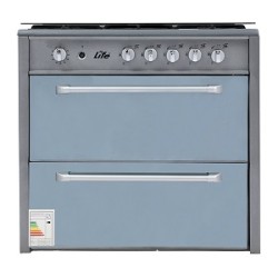 اجاق گاز طرح فر ۵شعله لایف مدل ۵۰۱ سیلور