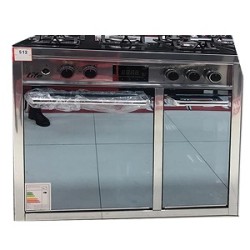 اجاق گاز طرح فر ۵شعله لایف مدل ۵۱۲ دیجیتال تیتانیوم