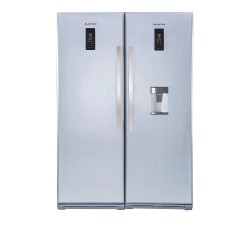 یخچال فریزر دوقلو بلانتون مدل BAH-FR1902 - استیل روشن