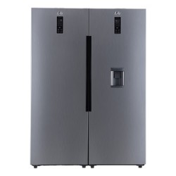 یخچال فریزر دوقلو لایف مدل مکس استیل