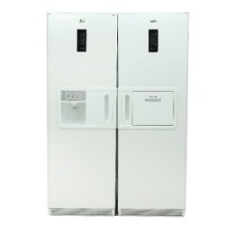 یخچال و فریزر- دوقلو مدل فلورانس – سفید چرم-لایف