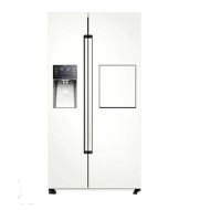 یخچال فریزر ساید بای ساید سام مدل ROSSO سفید