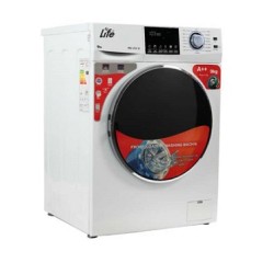 لباسشویی اتومات -۹ کیلویی-مدل ولز -سفید-لایف