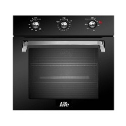 فر تو کار برقی، گازی مشکی شیشه ای لایف مدل Li-53