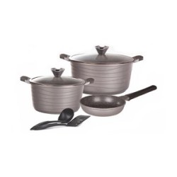 سرویس قابلمه ۷ پارچه قابلمه لایف مدل مارکو رزگلد