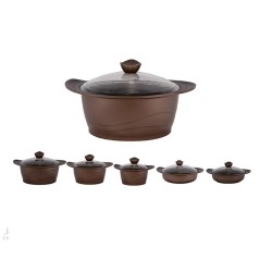 سرویس قابلمه چدن 8 پارچه بلانتون مدل GC8301 - رنگ طلایی سرویس قابلمه چدن 8 پارچه بلانتون مدل GC8301 - رنگ طلایی